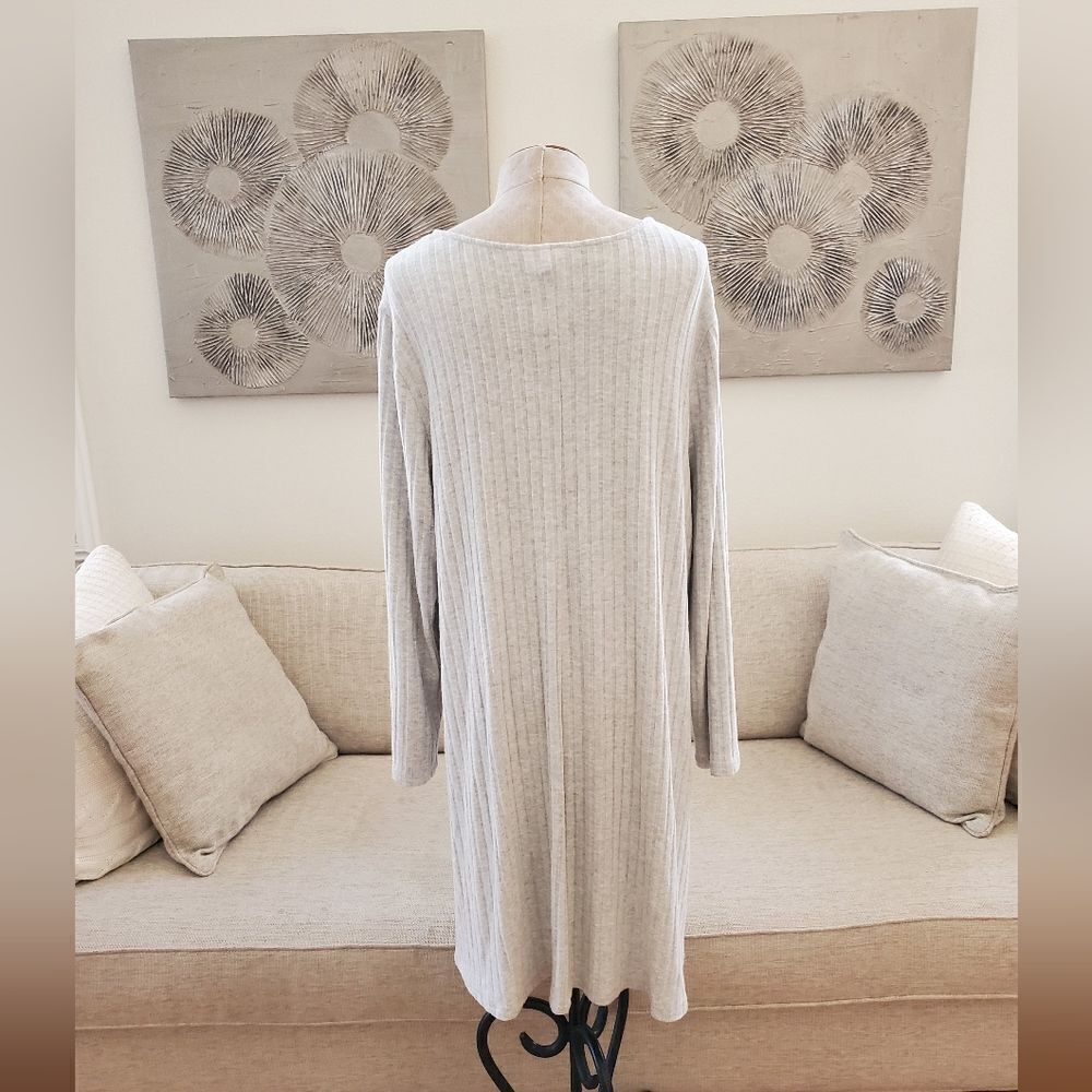 Style & Co Plus Size Ribbed-Knit Dress sz 3x - Picture 6 of 11